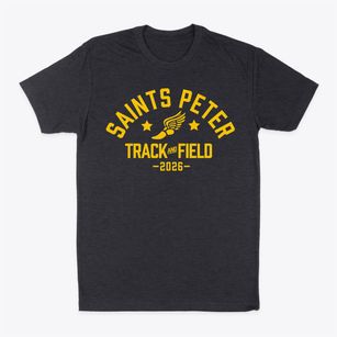 Saints Peter & Paul Michael Primary Track and Field Classic Dad T-Shirt