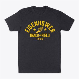 Eisenhower School Track and Field Classic Dad T-Shirt