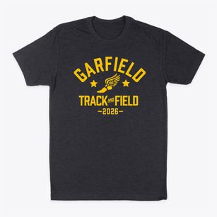 Garfield Latin Grammar School Track and Field Classic Dad T-Shirt
