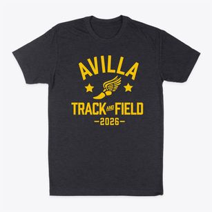Avilla R-13 Elementary School Track and Field Classic Dad T-Shirt