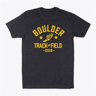 Boulder Elementary School Track and Field Classic Dad T-Shirt
