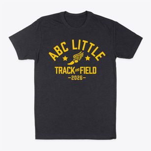 Abc Little School Track and Field Classic Dad T-Shirt