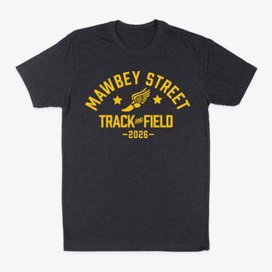 Mawbey Street Elementary School Track and Field Classic Dad T-Shirt