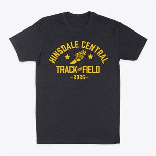 Hinsdale Central School Track and Field Classic Dad T-Shirt