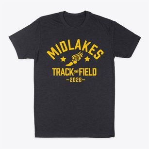 Midlakes Primary School Track and Field Classic Dad T-Shirt