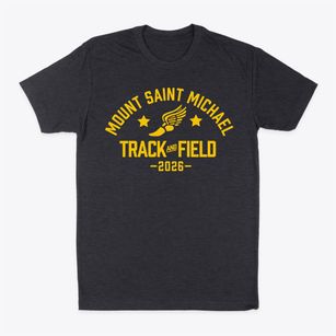 Mount Saint Michael Academy Track and Field Classic Dad T-Shirt