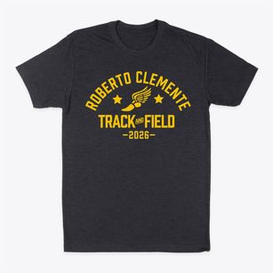 Roberto Clemente School Track and Field Classic Dad T-Shirt
