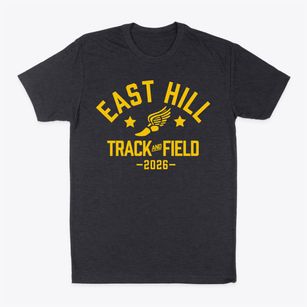 East Hill Elementary School Track and Field Classic Dad T-Shirt