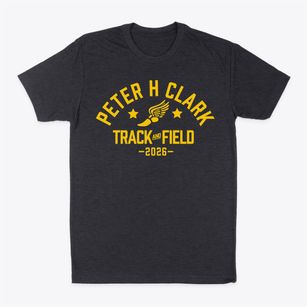 Peter H Clark Academy Track and Field Classic Dad T-Shirt