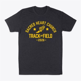 Sacred Heart Church Track and Field Classic Dad T-Shirt