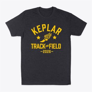 Keplar Elementary School Track and Field Classic Dad T-Shirt