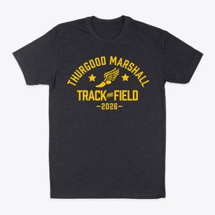 Thurgood Marshall Middle School Track and Field Classic Dad T-Shirt