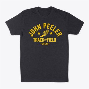 John Peeler Elementary School Track and Field Classic Dad T-Shirt