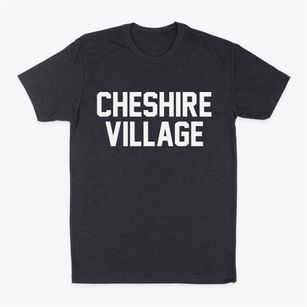 Cheshire Village Connecticut Classic Block Classic Dad T-Shirt