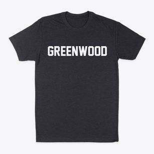 Greenwood Indiana Classic Block Classic Dad T-Shirt