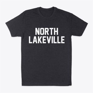 North Lakeville Massachusetts Classic Block Classic Dad T-Shirt