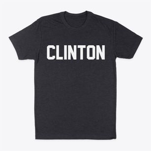 Clinton Michigan Classic Block Classic Dad T-Shirt