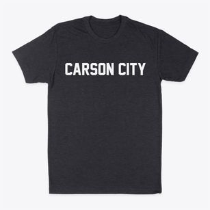 Carson City Michigan Classic Block Classic Dad T-Shirt