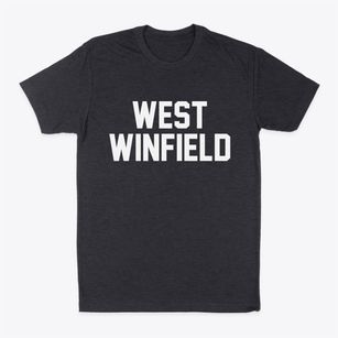West Winfield New York Classic Block Classic Dad T-Shirt
