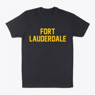 Fort Lauderdale Florida Classic Block Classic Dad T-Shirt