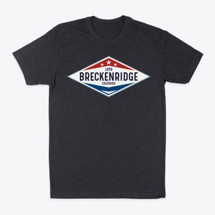 Breckenridge Colorado Diamond Star Classic Dad T-Shirt