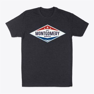 Montgomery Minnesota Diamond Star Classic Dad T-Shirt