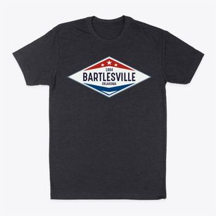 Bartlesville Oklahoma Diamond Star Classic Dad T-Shirt