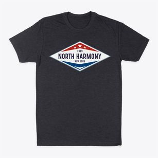North Harmony New York Diamond Star Classic Dad T-Shirt