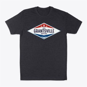 Grantsville Maryland Diamond Star Classic Dad T-Shirt