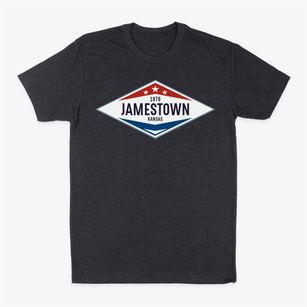 Jamestown Kansas Diamond Star Classic Dad T-Shirt