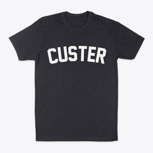 Custer Montana Classic Curve Classic Dad T-Shirt