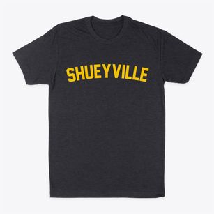 Shueyville Iowa Classic Curve Classic Dad T-Shirt