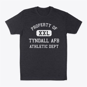 Tyndall Afb Florida Athletic Dept Classic Dad T-Shirt