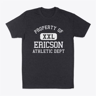 Ericson Nebraska Athletic Dept Classic Dad T-Shirt