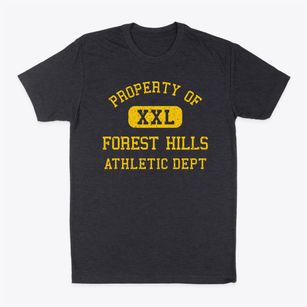 Forest Hills North Carolina Athletic Dept Classic Dad T-Shirt