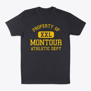 Montour Iowa Athletic Dept Classic Dad T-Shirt
