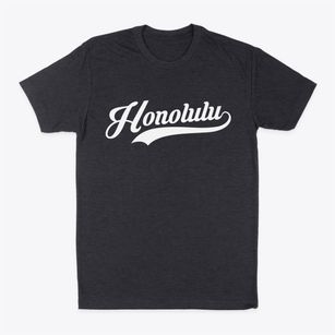 Honolulu Hawaii Vintage Team Classic Dad T-Shirt