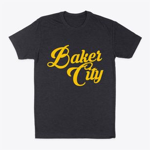 Baker City Oregon Vintage Team Classic Dad T-Shirt