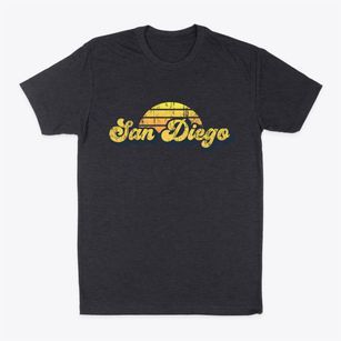 San Diego California Sublime Sunset Classic Dad T-Shirt