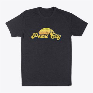 Pearl City Hawaii Sublime Sunset Classic Dad T-Shirt