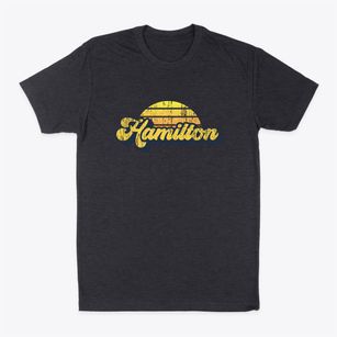 Hamilton Wisconsin Sublime Sunset Classic Dad T-Shirt