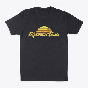 Klamath Falls Oregon Sublime Sunset Classic Dad T-Shirt