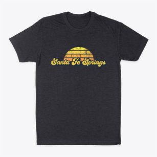 Santa Fe Springs California Sublime Sunset Classic Dad T-Shirt