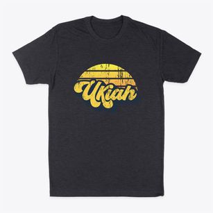 Ukiah Oregon Sublime Sunset Classic Dad T-Shirt