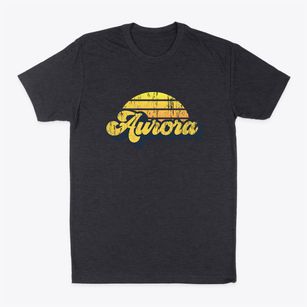 Aurora Kansas Sublime Sunset Classic Dad T-Shirt
