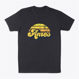 Ames Iowa Sublime Sunset Classic Dad T-Shirt