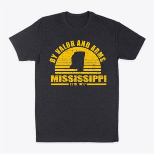  Mississippi Sunset Classic Dad T-Shirt