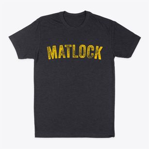 Matlock Iowa Timeless Retro Classic Dad T-Shirt