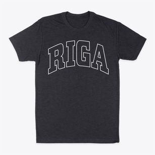 Riga New York Trendy Block Classic Dad T-Shirt