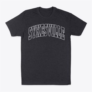 Sykesville Maryland Trendy Block Classic Dad T-Shirt